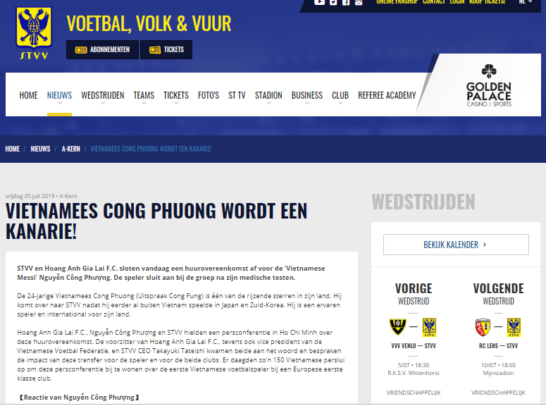 Truyền thông Bỉ: Chào mừng Công Phượng, người đi vào lịch sử giải VĐQG Bỉ - Bóng Đá