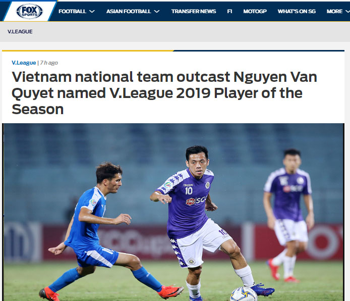 Báo châu Á: HLV Park Hang-seo bỏ quên cầu thủ xuất sắc nhất V-League 2019 - Bóng Đá