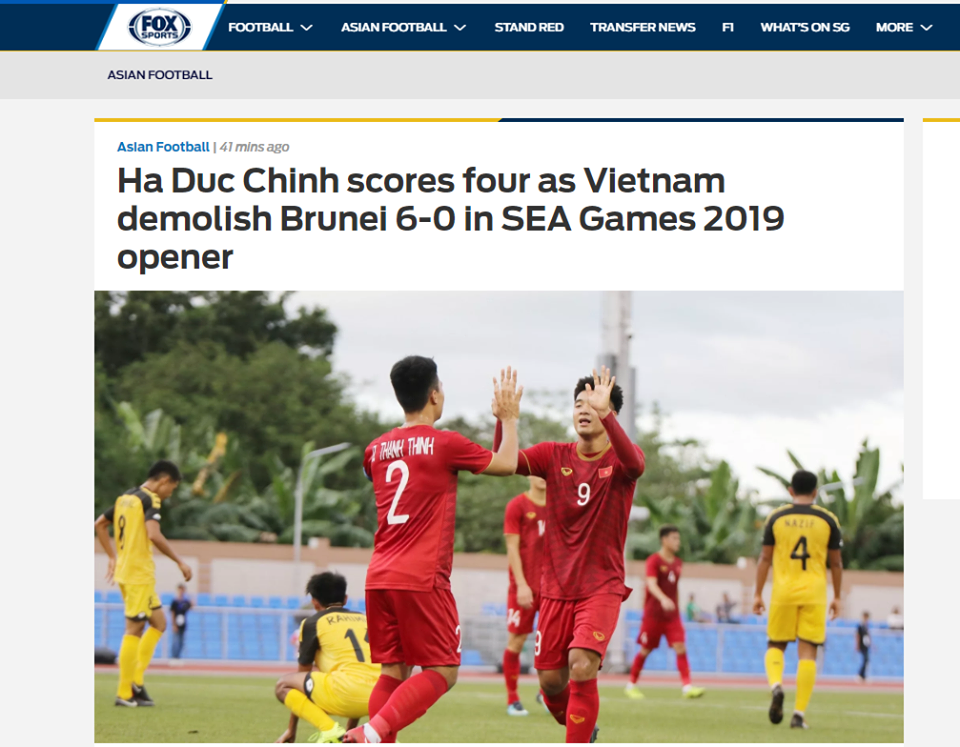 Báo châu Á chỉ ra cái tên xuất sắc nhất U22 Việt Nam ở trận thắng Brunei - Bóng Đá