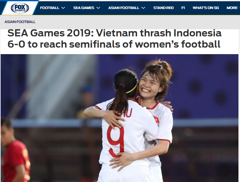 Báo châu Á nhận xét về chiến thắng 6 sao của ĐT Việt Nam trước Indonesia - Bóng Đá