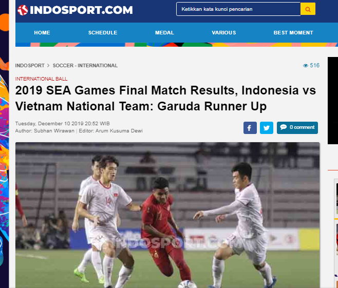 Báo Indonesia: U22 Việt Nam quá mạnh, Garuda thua không lời bào chữa - Bóng Đá