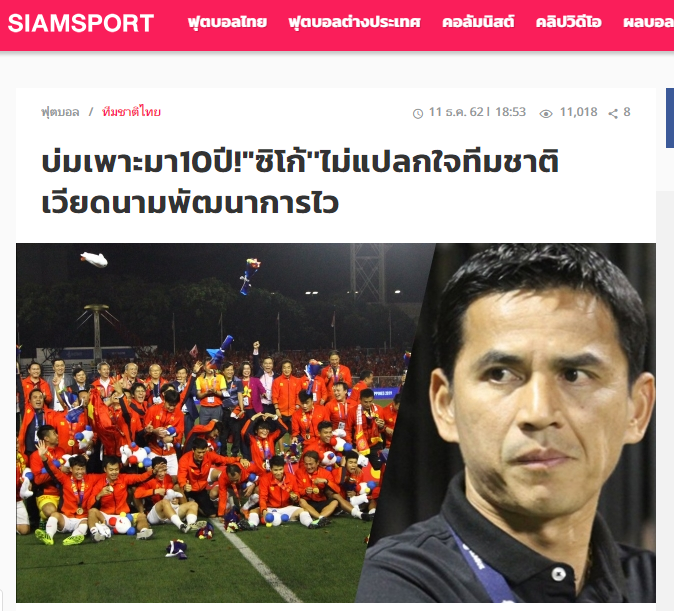 HLV Kiatisak nói lời phũ phàng về bóng đá Việt Nam sau chiếc HCV SEA Games - Bóng Đá