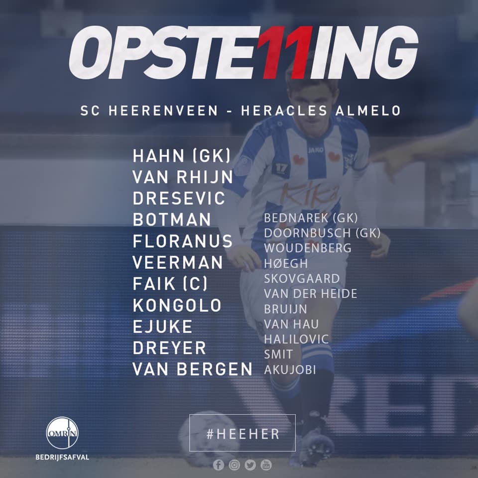 Đoàn Văn Hậu không ra sân trong ngày SC Heerenveen bị cầm hoà ngay trên sân nhà - Bóng Đá