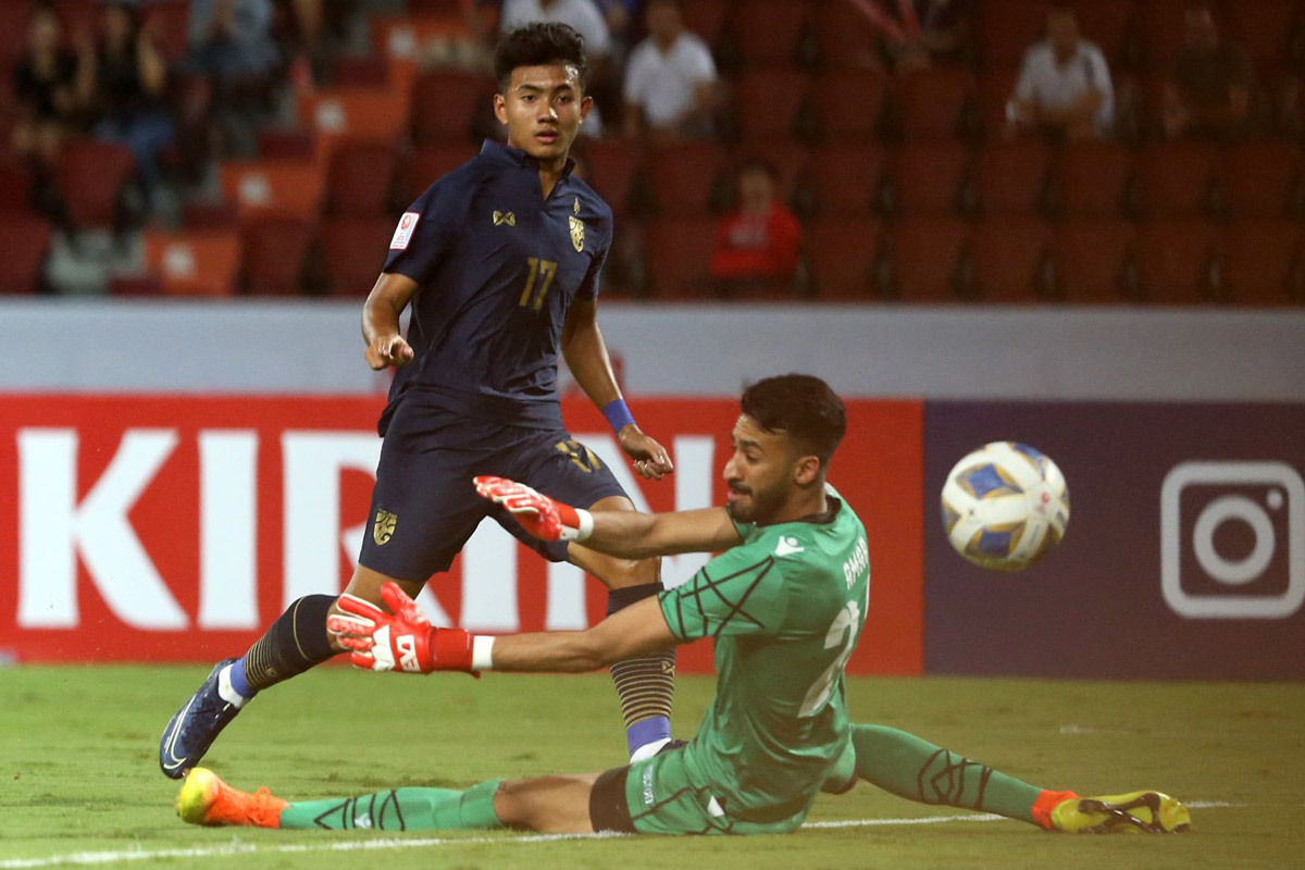 Phá lưới Bahrain, sao trẻ U23 Thái Lan đi vào lịch sử các VCK châu Á - Bóng Đá