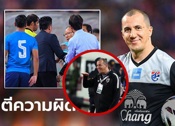 NÓNG: Trợ lý Thái Lan khiêu khích thầy Park bất ngờ mất việc - Bóng Đá