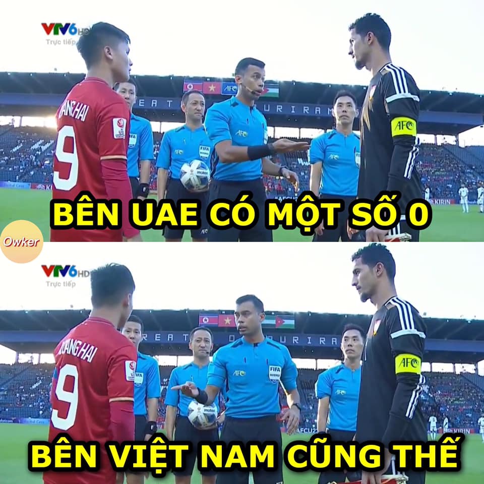 Ảnh chế sau trận Việt Nam vs UAE - Bóng Đá