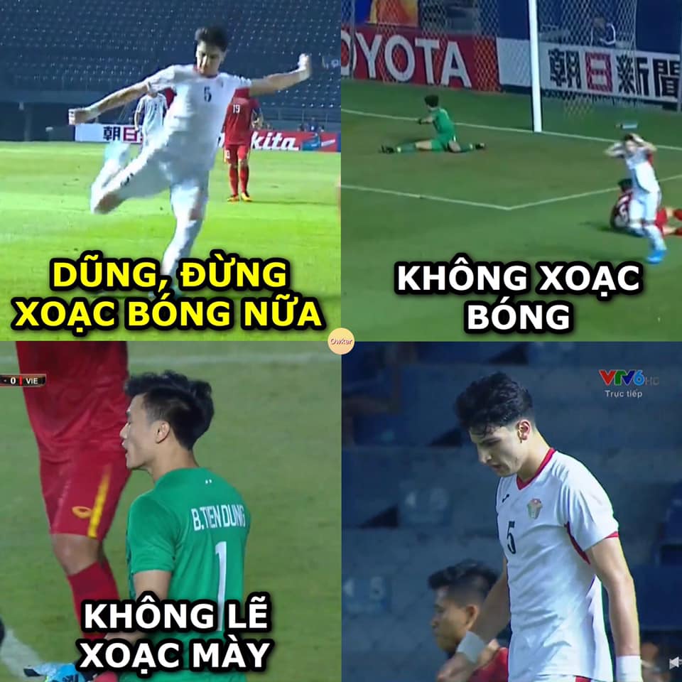 Ảnh chế trận U23 Việt Nam vs Jordan - Bóng Đá