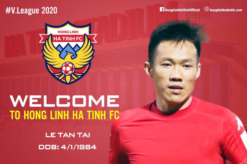 CHÍNH THỨC: Lão tướng Lê Tấn Tài gia nhập tân binh V-League 2020 - Bóng Đá