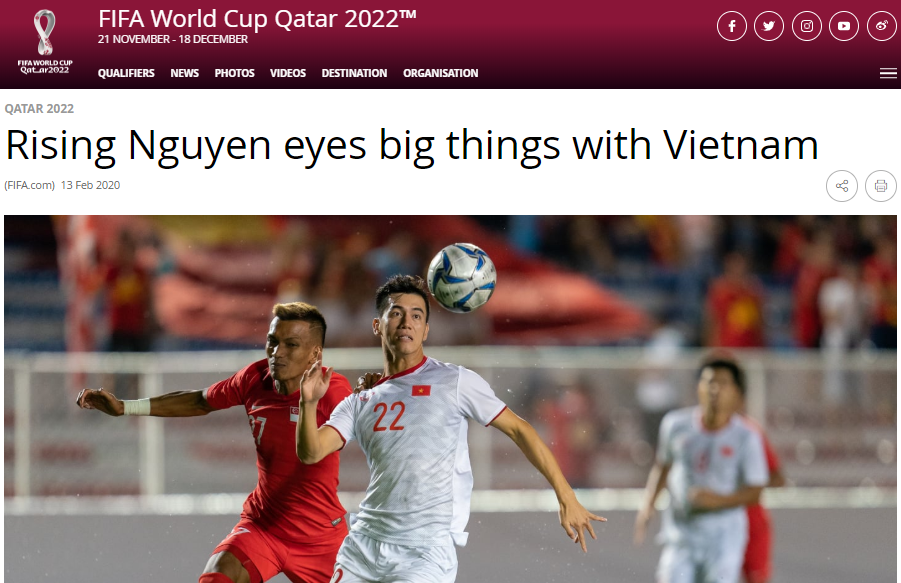 Trang chủ FIFA: Ở ĐT Việt Nam, cậu ấy luôn cho thấy phẩm chất của 1 ngôi sao - Bóng Đá