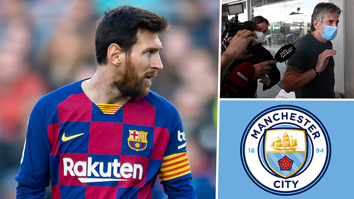 Hạ cánh đến Barcelona, bố Messi nói 1 câu về việc con trai sang Man City - Bóng Đá