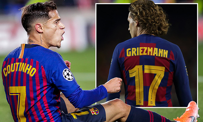 Lấy chiếc áo số 7 của Barca, Griezmann gửi thông điệp đến Coutinho - Bóng Đá