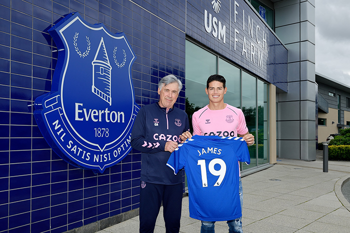 James Rodriguez chọn số tại Everton, nhắc nhớ kỷ niệm ngọt ngào cùng Porto - Bóng Đá