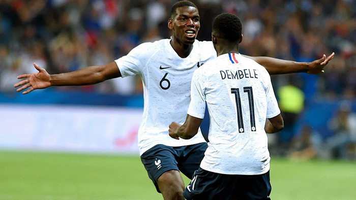 Ousmane Dembele keen on Manchester United transfer after Paul Pogba talks - Bóng Đá