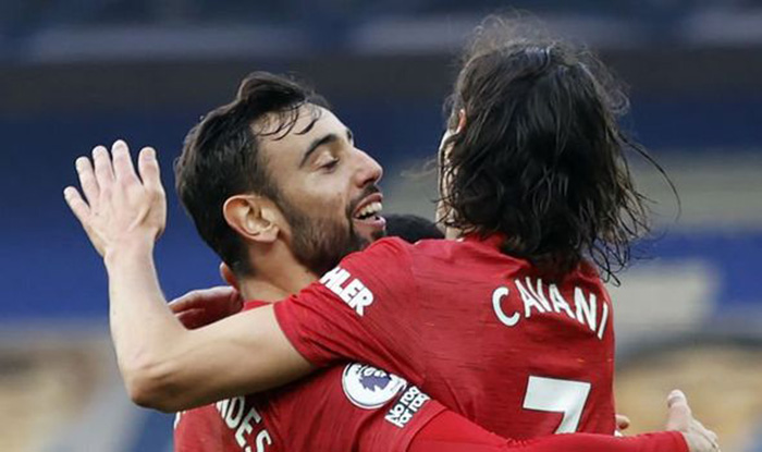 'Cavani smells the goal' - Fernandes not surprised by Man Utd striker's immediate impact - Bóng Đá