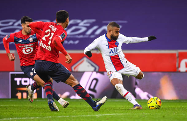 Hòa nhạt nhòa Lille, PSG lỡ cơ hội lấy lại ngôi đầu tại Ligue 1 - Bóng Đá