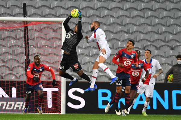 Hòa nhạt nhòa Lille, PSG lỡ cơ hội lấy lại ngôi đầu tại Ligue 1 - Bóng Đá