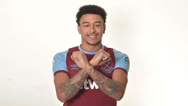 Ảnh Lingard ngày ra mắt West Ham - Bóng Đá