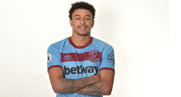 Ảnh Lingard ngày ra mắt West Ham - Bóng Đá