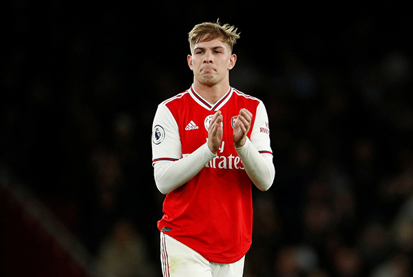 Smith-Rowe đang nhận được sự tin tưởng của HLV Mikel Arteta.