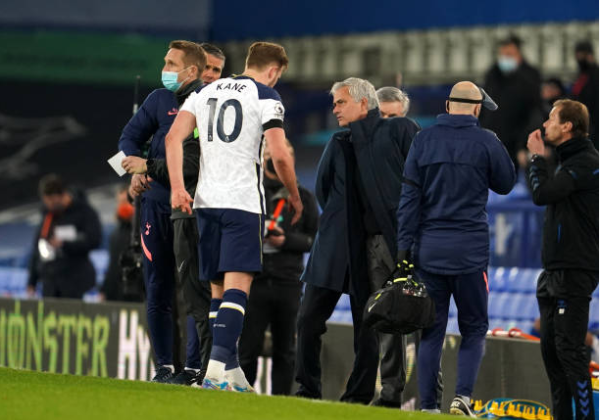 Jose Mourinho lên tiếng về chấn thương của Harry Kane sau trận Everton - Bóng Đá