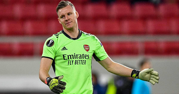 Thủ môn Bernd Leno. Thủ thành người Đức vẫn là sự lựa chọn số 1 trong khung gỗ Arsenal.