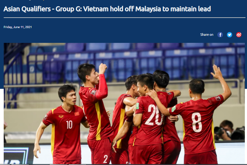 AFC ca ngợi ĐT Việt Nam, FIFA dành lời khen đến 1 cái tên - Bóng Đá