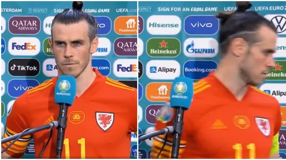 Gareth Bale tức giận bỏ phỏng vấn - Bóng Đá