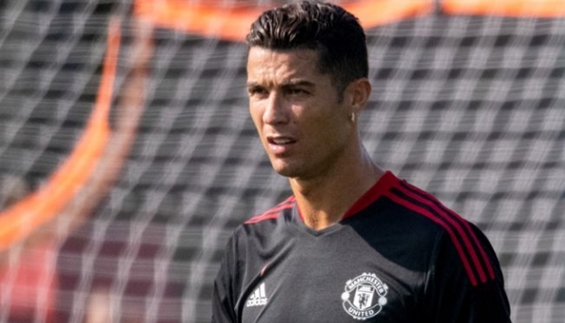 Ronaldo hào hứng trong lần trở lại khoác áo Man Utd.