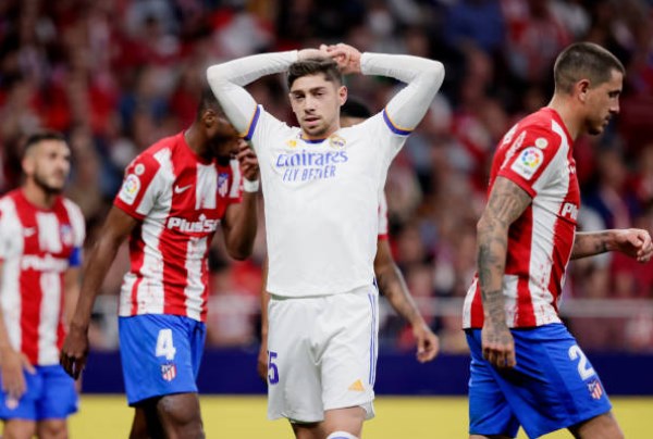 Tân vương La Liga thua sát nút Atletico trong trận derby thủ đô - Bóng Đá