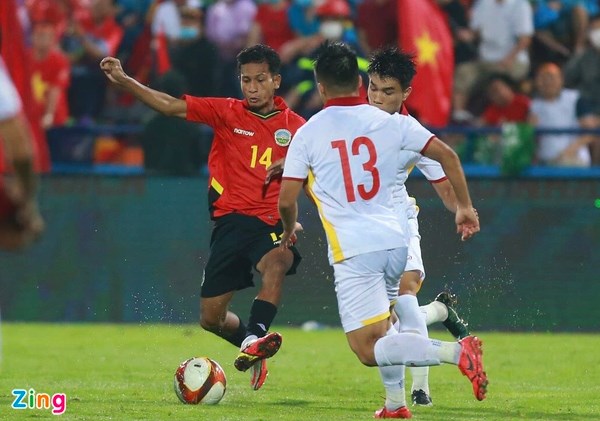 TRỰC TIẾP U23 Việt Nam 0-0 U23 Timor Leste (H1): Văn Tùng uy hiếp khung thành đội bạn - Bóng Đá