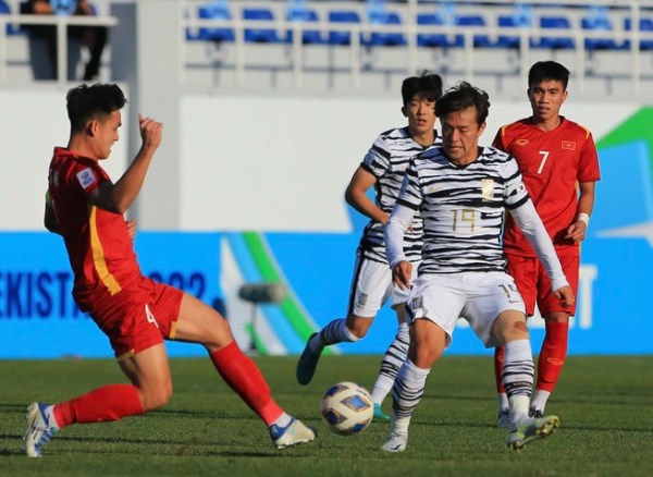 TRỰC TIẾP U23 Việt Nam 0-0 U23 Hàn Quốc (H1): Thế trận giằng co - Bóng Đá