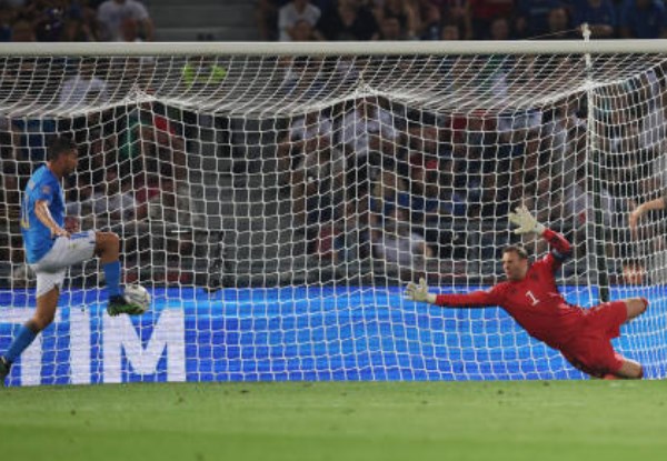2 bàn trong 3 phút., Italy bất phân thắng bại với Đức - Bóng Đá