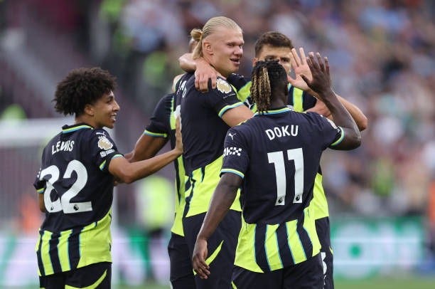 Ảnh bài viết 10 thống kê West Ham 1-3 Man City: Haaland đỉnh nhất lịch sử; "Báo thủ" số 1 EPL