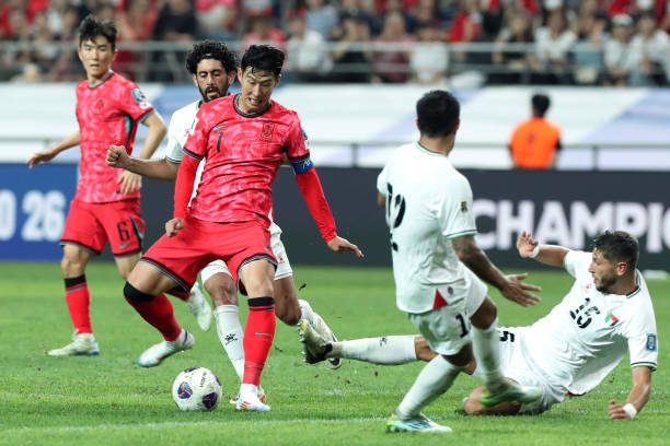 Son Heung Min bất lực, Palestine gây choáng trước Hàn Quốc 