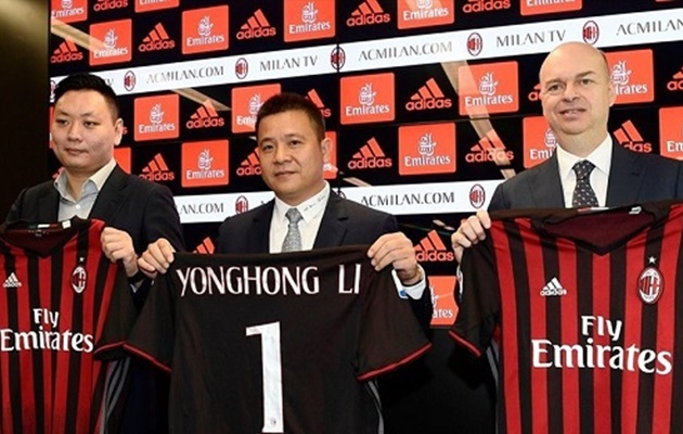 CHÍNH THỨC: Tỷ phú Trung Quốc ngưng rao bán AC Milan - Bóng Đá