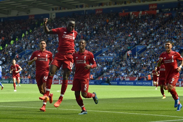 Vượt ải Leicester, Liverpool viết trang sử mới ở kỉ nguyên Premier League - Bóng Đá