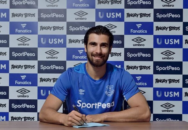 Everton sign Andre Gomes from Barca Official  - Bóng Đá