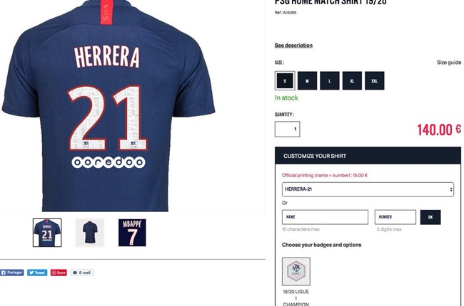 Manchester United fans react as PSG accidentally reveal Ander Herrera shirt number - Bóng Đá