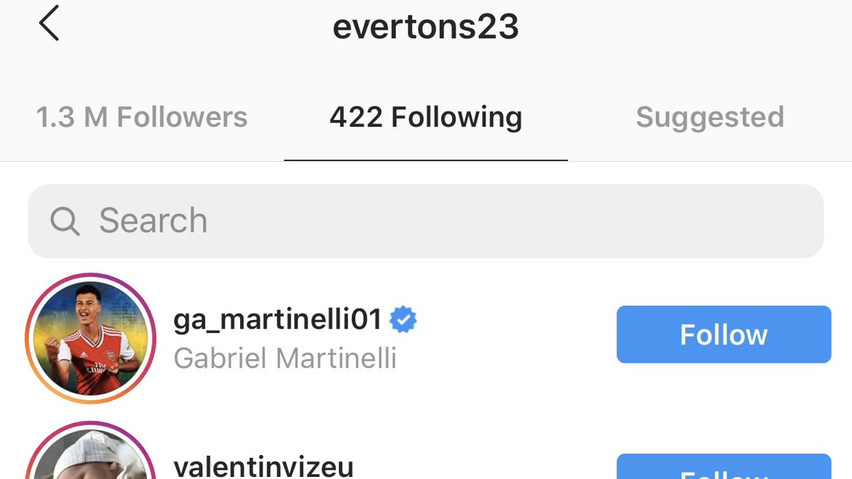 Everton Soares has started following Gabriel Martinelli on Instagram - Bóng Đá