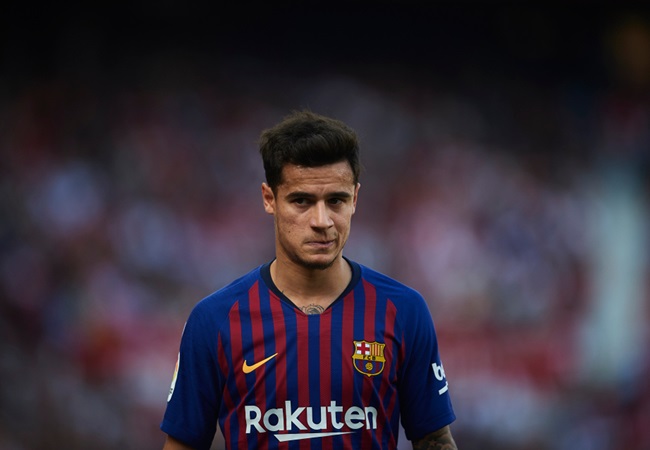 Philippe Coutinho has rejected a loan move to Spurs, making a return to the Premier League unlikely before Thursday's transfer window shuts - Bóng Đá