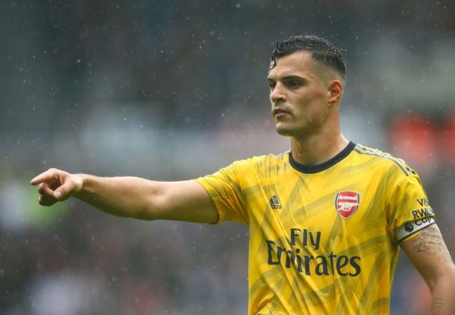 Arsenal ready to welcome back Granit Xhaka for Liverpool clash as Gunners captain recovers from back injury - Bóng Đá