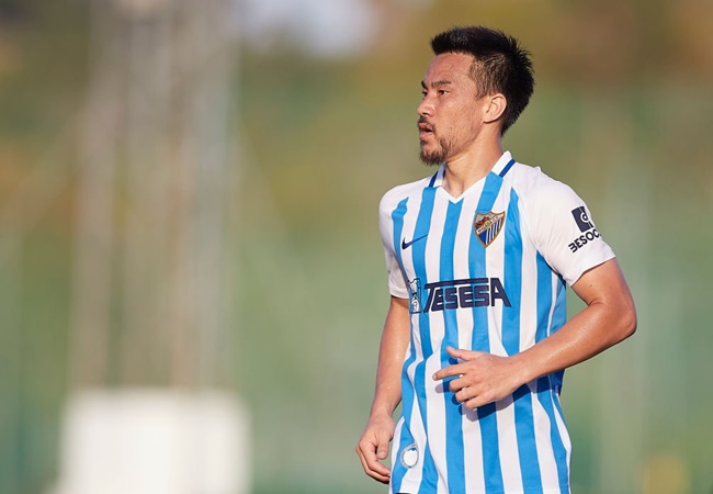 Premier League winner Shinji Okazaki has left Malaga just 34 days after joining. - Bóng Đá
