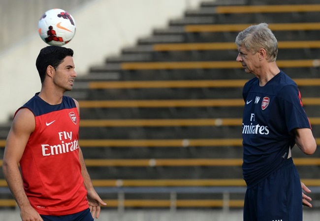 Arsene Wenger reacts to Mikel Arteta’s looming arrival at Arsenal - Bóng Đá