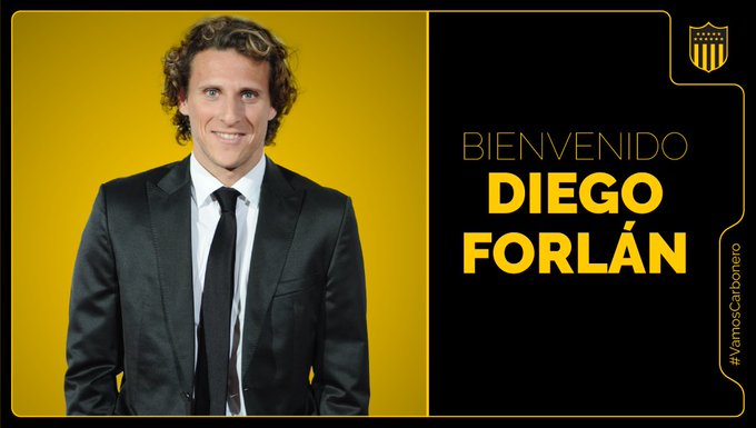 OFFICIAL:  @OficialCAP  have confirmed they have appointed Diego Forlán as their new manager. - Bóng Đá