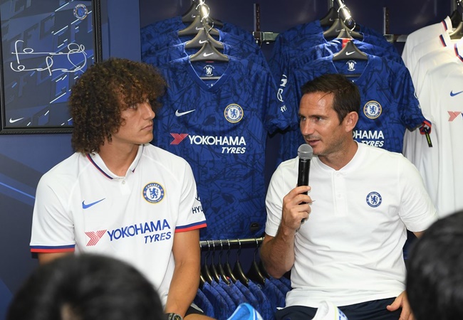 Frank Lampard sends message to David Luiz ahead of Chelsea’s clash with Arsenal - Bóng Đá