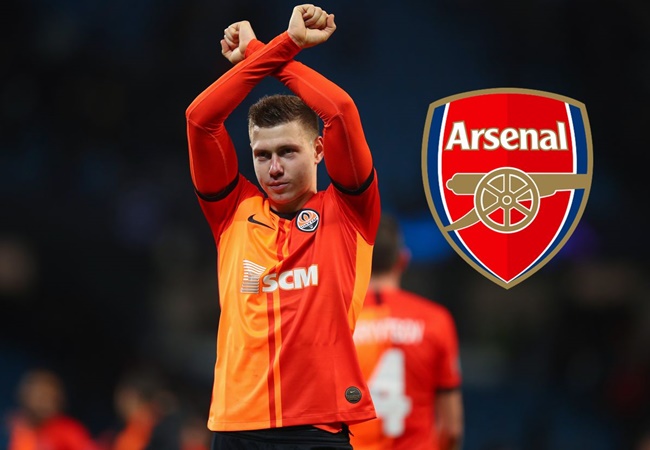 Mykola Matviyenko fuels rumours he’s set for Arsenal transfer move this January - Bóng Đá