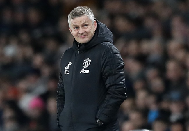 Manchester United manager Ole Gunnar Solskjaer says he will 