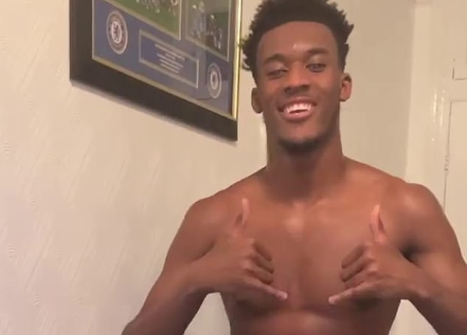 Callum Hudson-Odoi firmly on the road to recovery after coronavirus... as the Chelsea ace pedals his way to fitness on Instagram - Bóng Đá