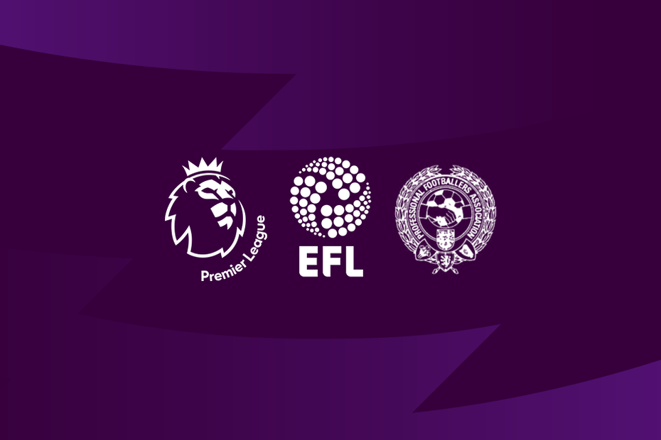 CHÍNH THỨC: Premier League, FA, EFL ra tuyên bố chung về COVID-19 - Bóng Đá