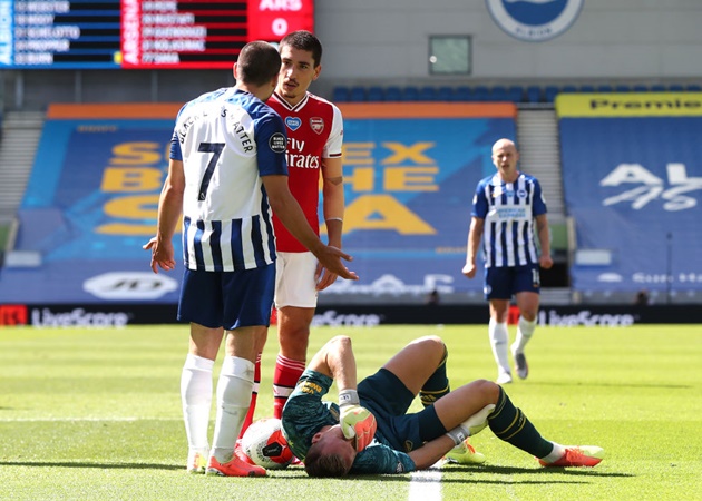 Toàn cảnh drama 'siêu to khổng lồ' ở trận Brighton 2-1 Arsenal - Bóng Đá